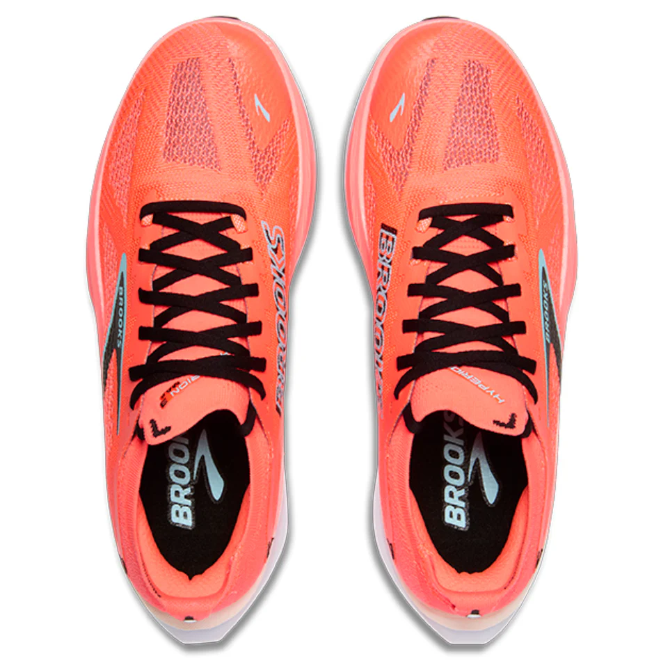 Brooks Men's Hyperion Max 3 Running Shoes in Fiery Coral/Black/Atomizer AW25 - Image 2