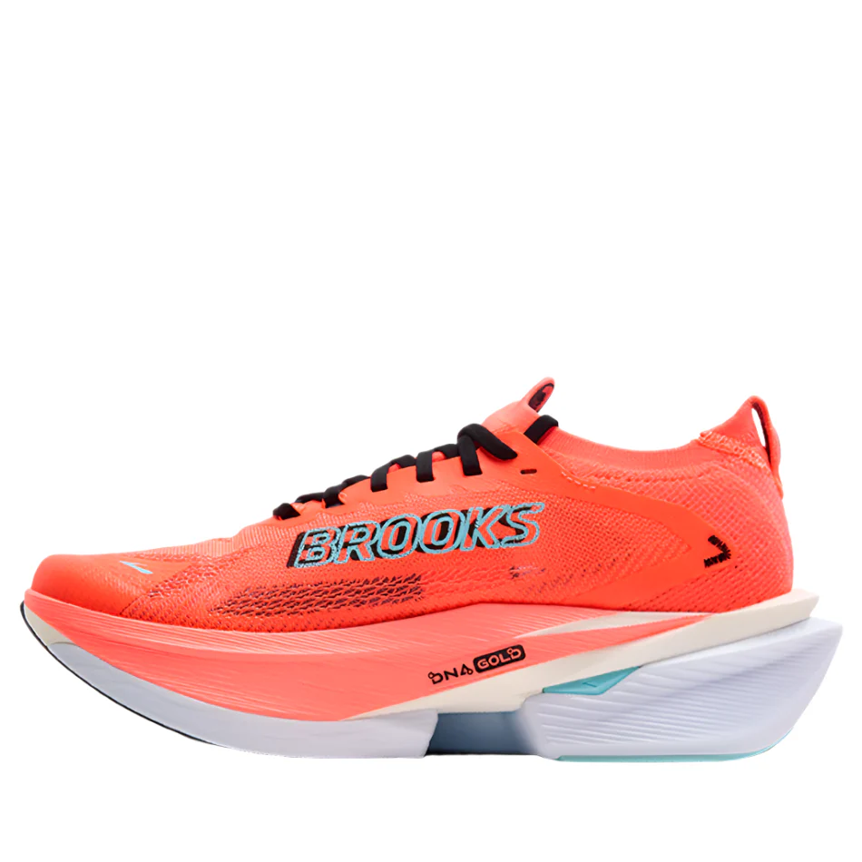 Brooks Men's Hyperion Max 3 Running Shoes in Fiery Coral/Black/Atomizer AW25 - Image 5