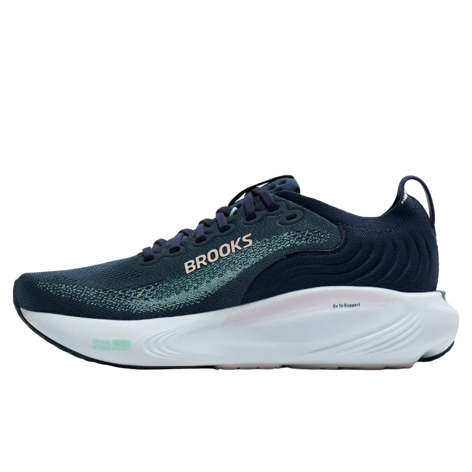 Brooks Women's Adrenaline GTS 25 Running Shoes in Spellbound/Yucca/Pink SS26 - Image 5