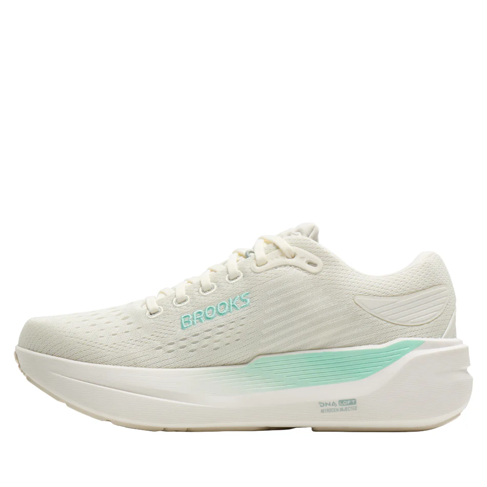 Brooks Women's Ghost Max 3 Running Shoes in Coconut/Yucca/Gray Mist SS26 - Image 5