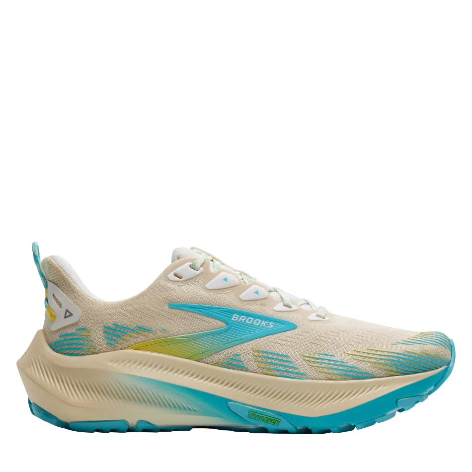 Brooks Women's Ghost Trail Running Shoes in Sand/Star White/Golden Hour SS26
