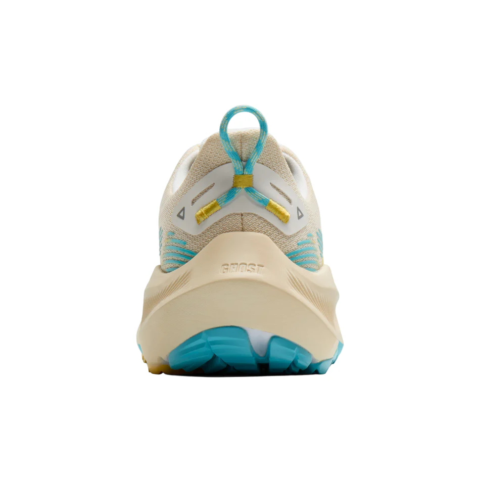 Brooks Women's Ghost Trail Running Shoes in Sand/Star White/Golden Hour SS26 - Image 3