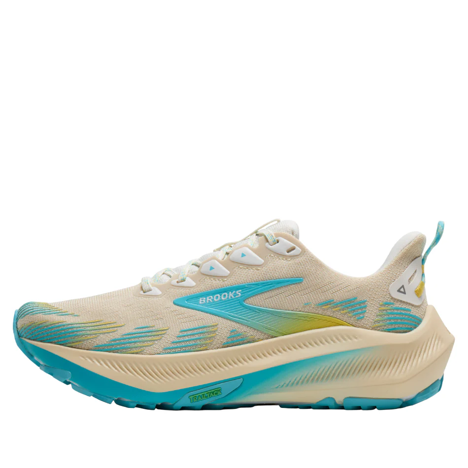 Brooks Women's Ghost Trail Running Shoes in Sand/Star White/Golden Hour SS26 - Image 5