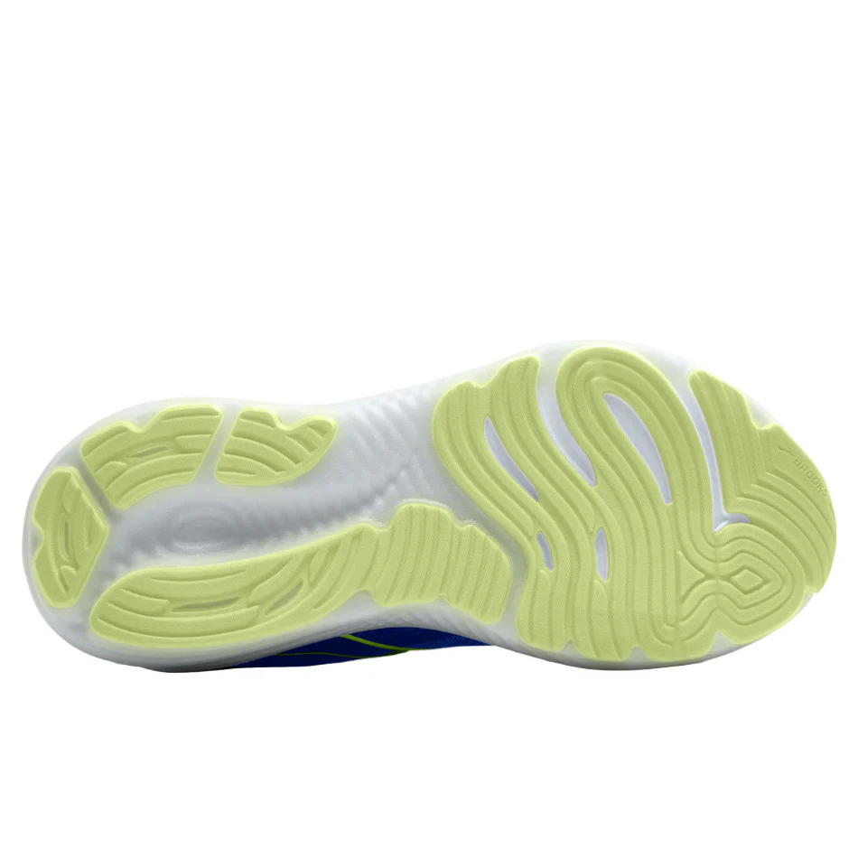 Brooks Women's Glycerin 22 Running Shoes in Amparo Blue/Hyper Iris/Yellow AW25 - Image 4