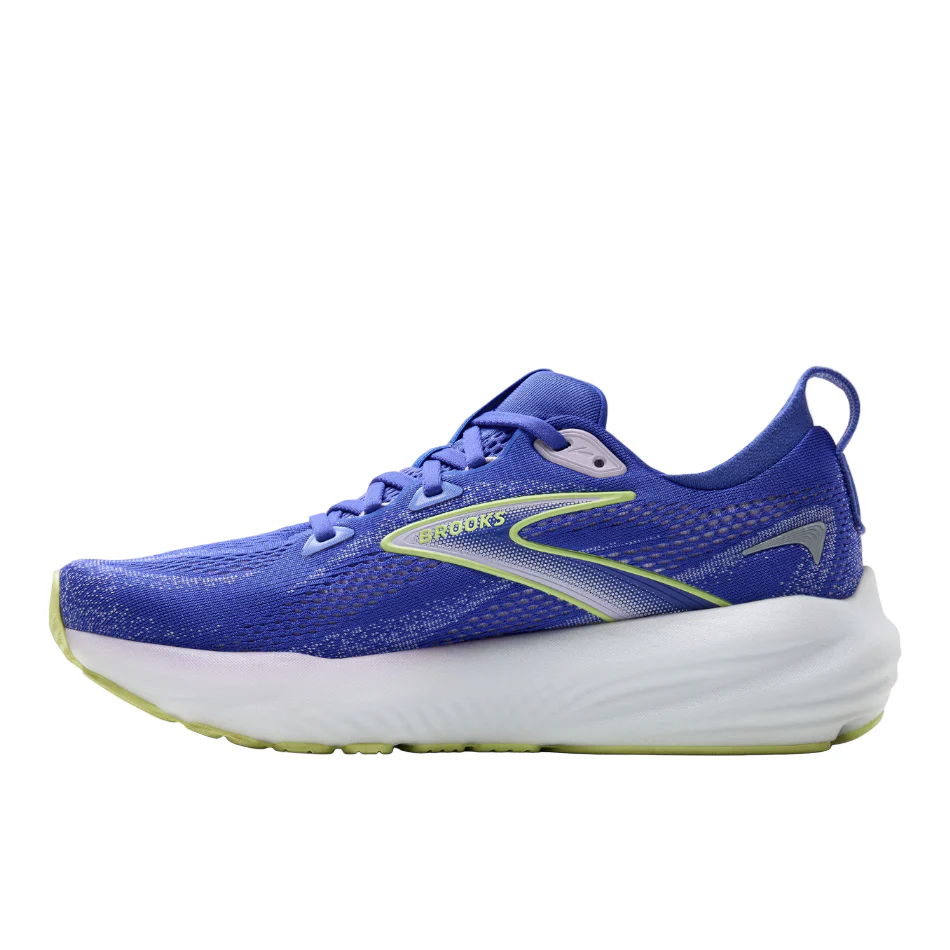 Brooks Women's Glycerin 22 Running Shoes in Amparo Blue/Hyper Iris/Yellow AW25 - Image 5