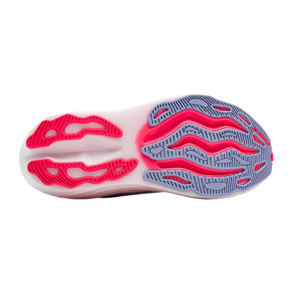 Brooks Women's Glycerin Max Running Shoes in Blue Heron/Diva Pink/White AW25 - Image 4