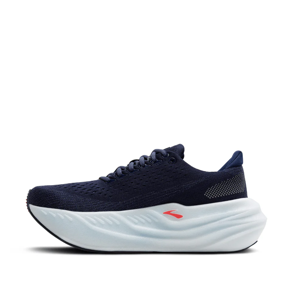 Brooks Women's Glycerin Max Running Shoes in Peacoat/Blue Ribbon/Hot Coral SS25 - Image 4