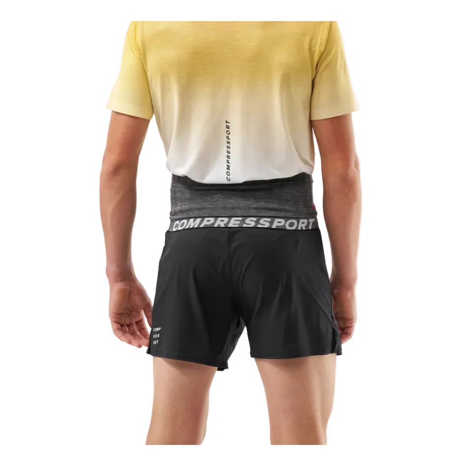 Compressport Unisex Free Belt in Black/Grey - Image 2
