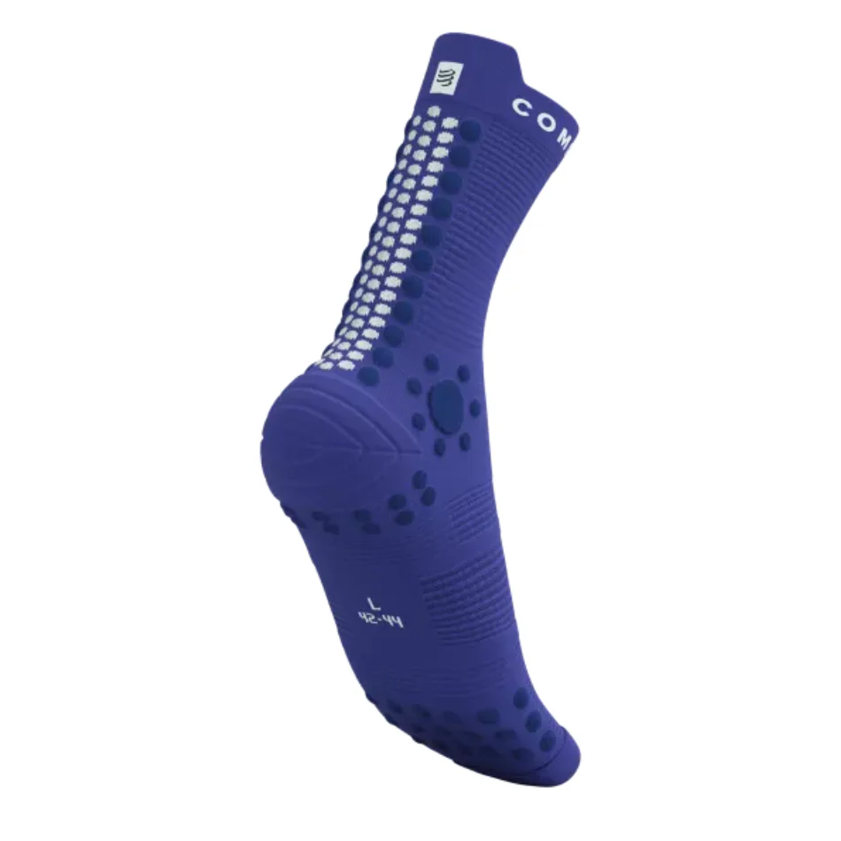 Compressport Unisex Pro Racing Socks V4.0 Trail in Dazz Blue/Blues SS26 - Image 2