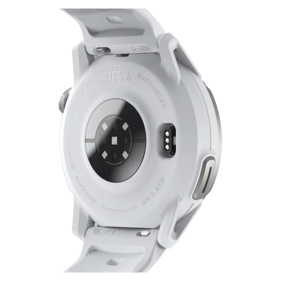 Coros APEX 4 46mm Outdoor Watch in White - Image 4