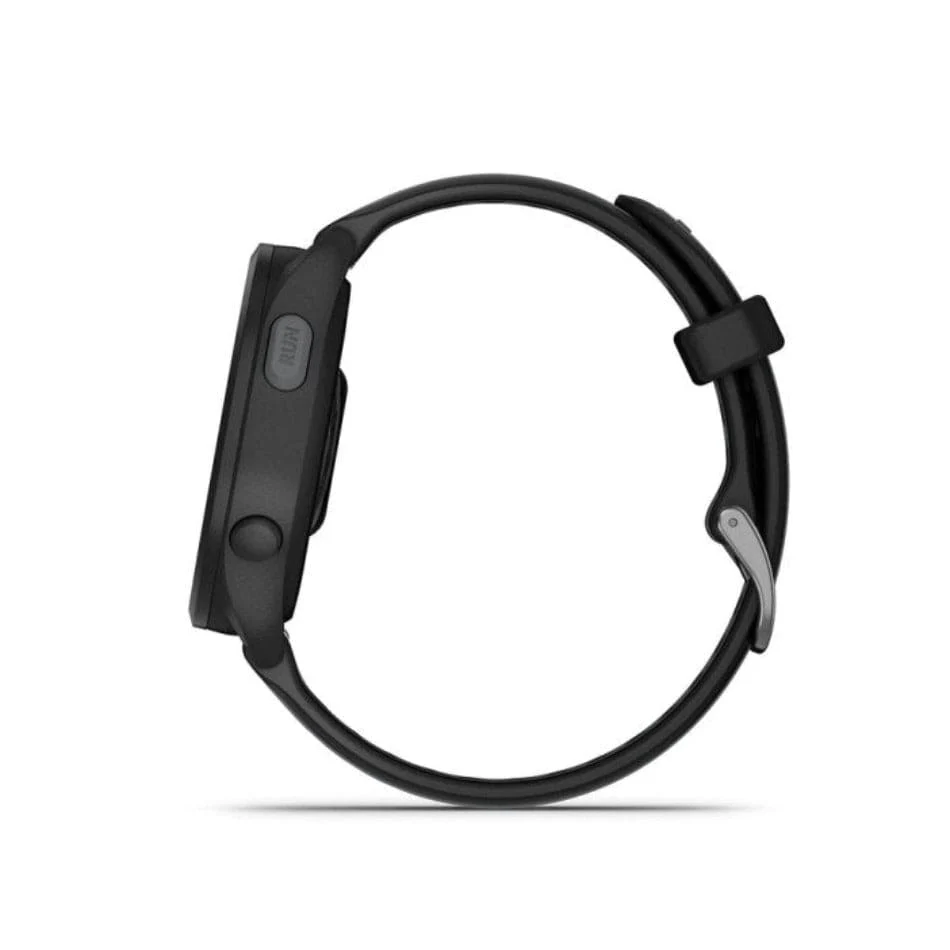 Garmin Unisex Forerunner 165 Music Running Watch in Black and Slate Grey - Image 4