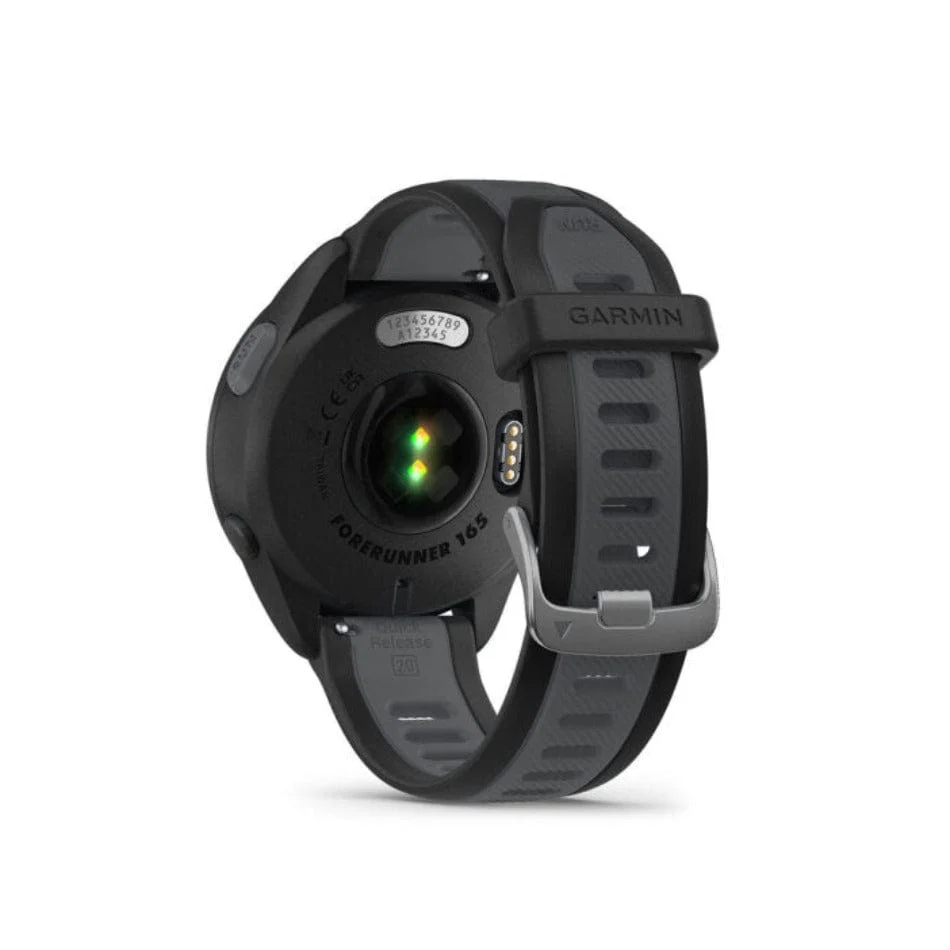Garmin Unisex Forerunner 165 Music Running Watch in Black and Slate Grey - Image 7
