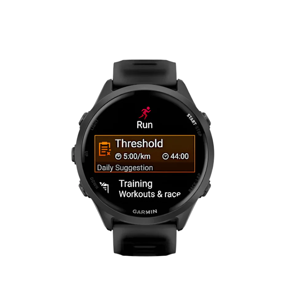 Garmin Unisex Forerunner 570 47mm GPS Running Watch in Black - Image 2