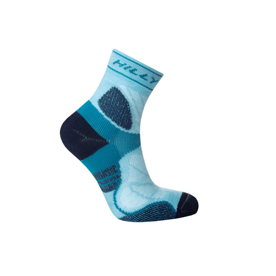Hilly Trail Anklet Max Running Socks in Peppermint/Teal SS25