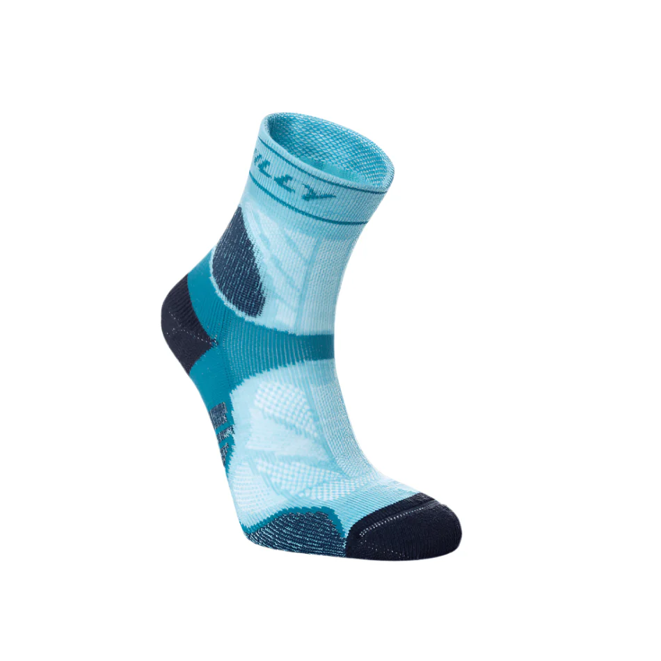 Hilly Trail Anklet Max Running Socks in Peppermint/Teal SS25 - Image 3