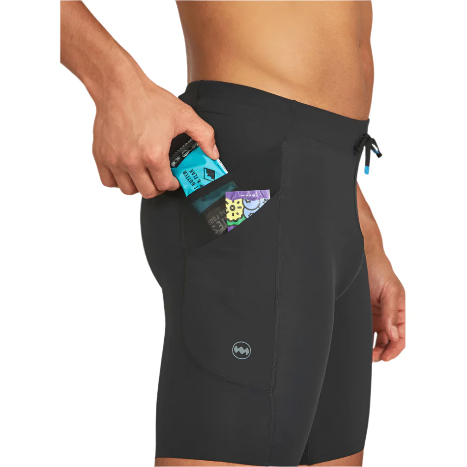 Janji Men's 8" Trail Half Tight in Midnight AW25 - Image 3