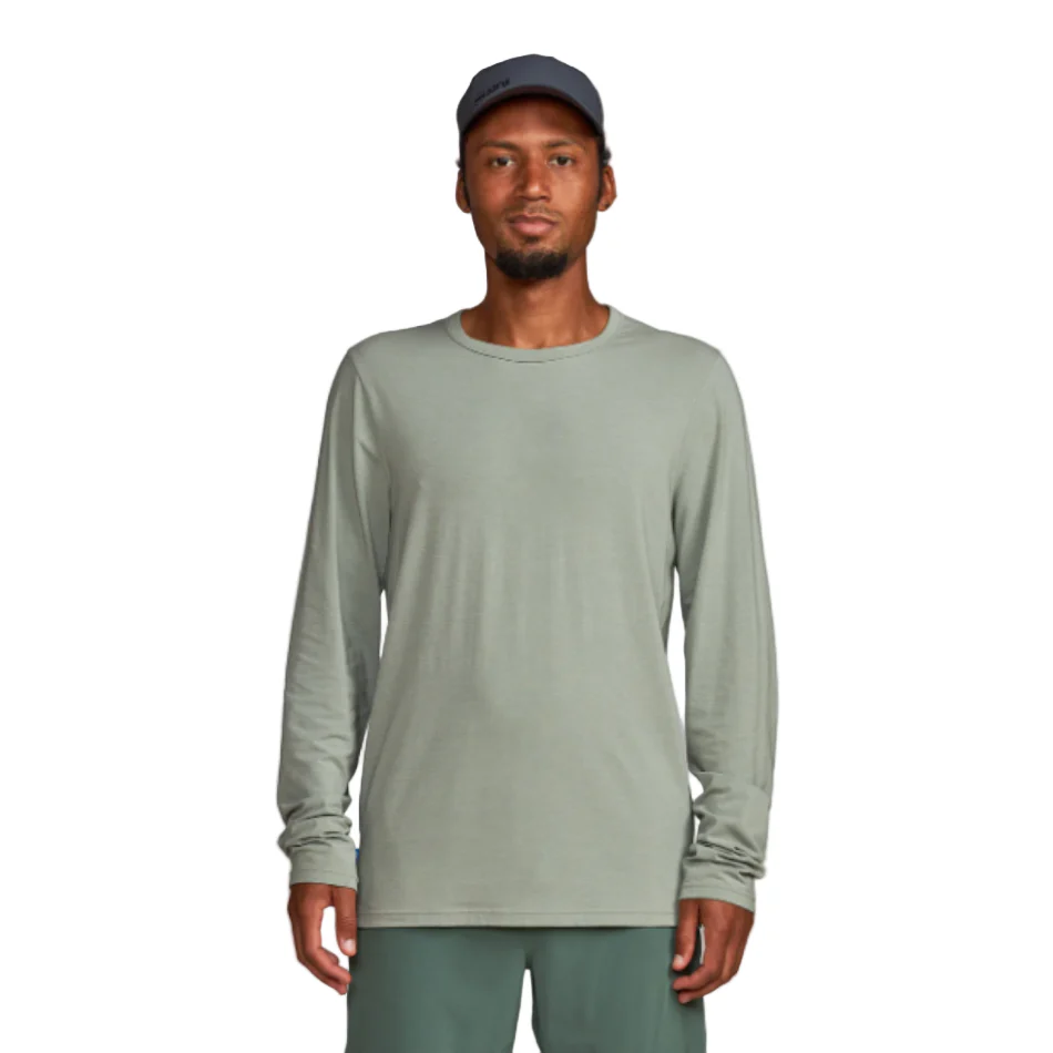 Janji Men's Circa Daily Long Sleeve in Glacial AW25 - Image 2