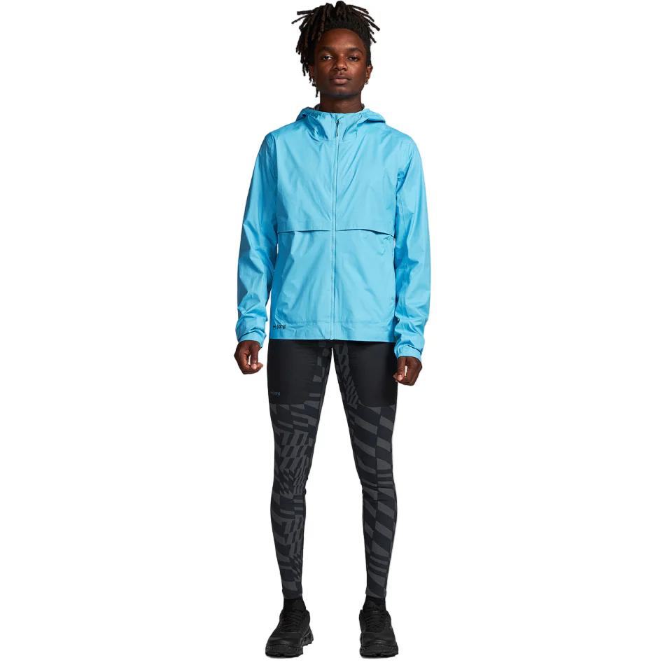 Janji Men's Rainrunner Pack Jacket in Skybird AW25 - Image 3