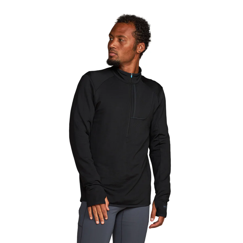Janji Men's Rover Merino Half-Zip in Midnight AW25 - Image 4