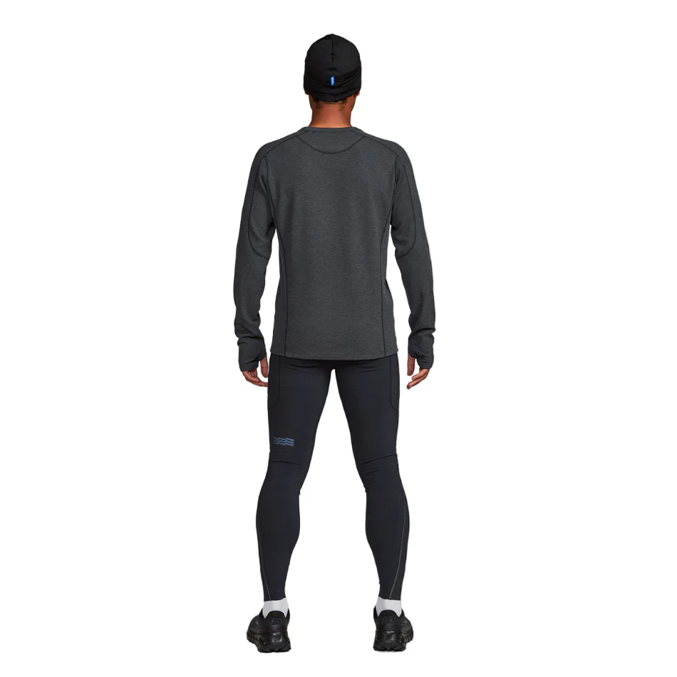 Janji Men's Waffleloft Long Sleeve in Midnight Heather AW25 - Image 3