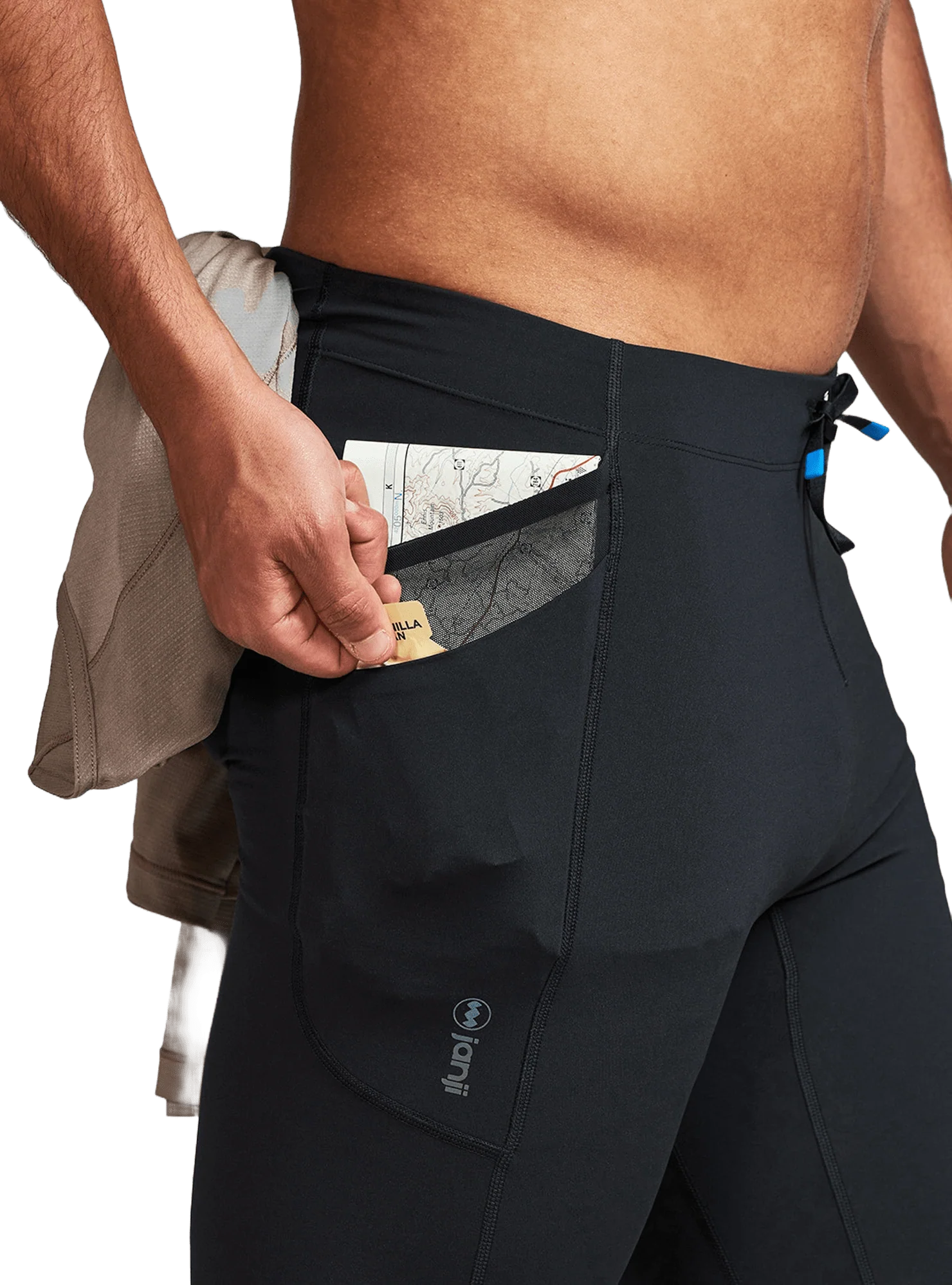 Janji Men's Trail Tight in Midnight AW25 - Image 3