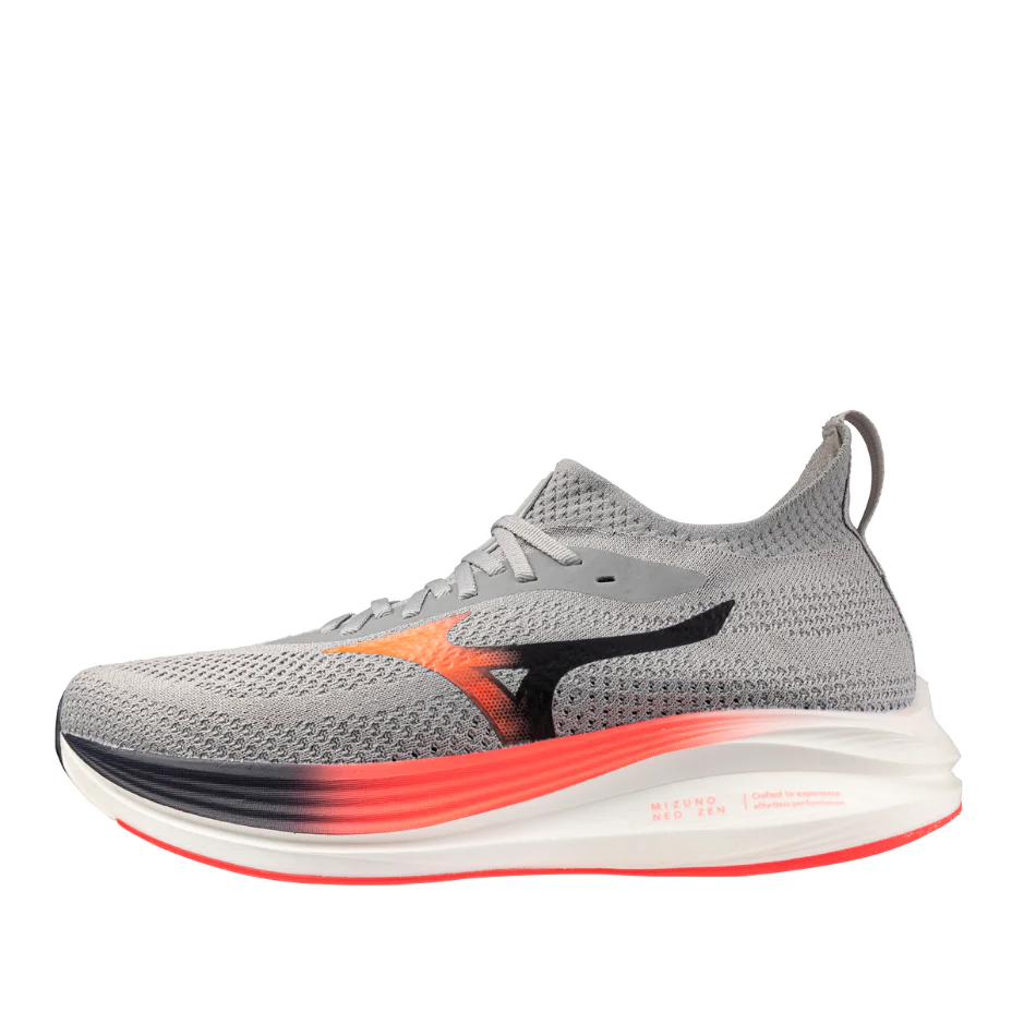 Mizuno Men's Neo Zen Running Shoes in Harbour Mist/Fiery Coral 2/Baritone Blue AW25 - Image 7