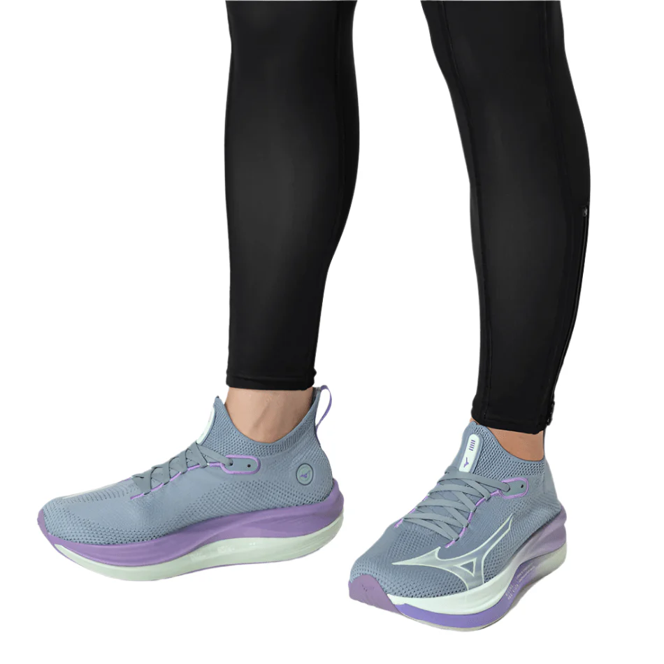 Mizuno Women's Neo Vista Running Shoes in Citadel/Bay/Paisley Purple SS25 - Image 4