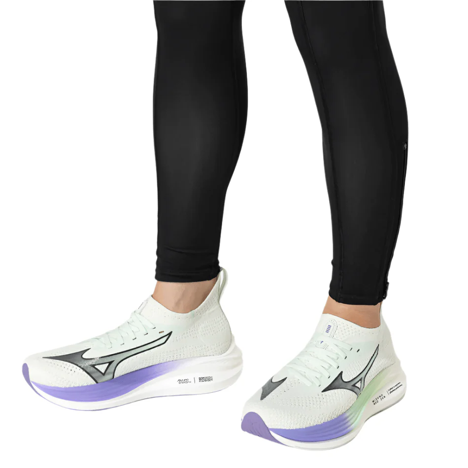 Mizuno Women's Neo Zen Running Shoes in Hint of Mint/India Ink/Paisley Purple SS25 - Image 4