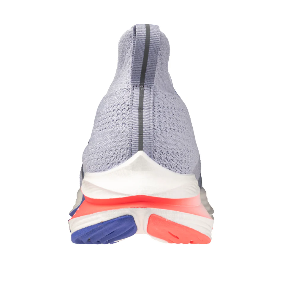Mizuno Women's Neo Zen Running Shoes in Icelandic Blue/Silver/Striking Coral AW25 - Image 5