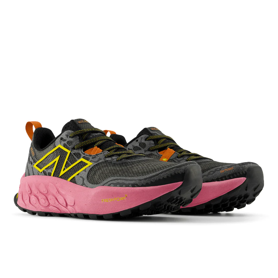 New Balance Hierro v8 Women's Trail Running Shoes in Black/Pink AW24 - Image 3