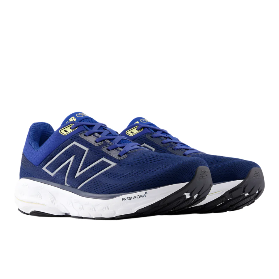 New Balance Men's 860 V14 2E Wide Fitting Running Shoes in Galaxy Blue/NB Navy/Winter Grass - Image 4