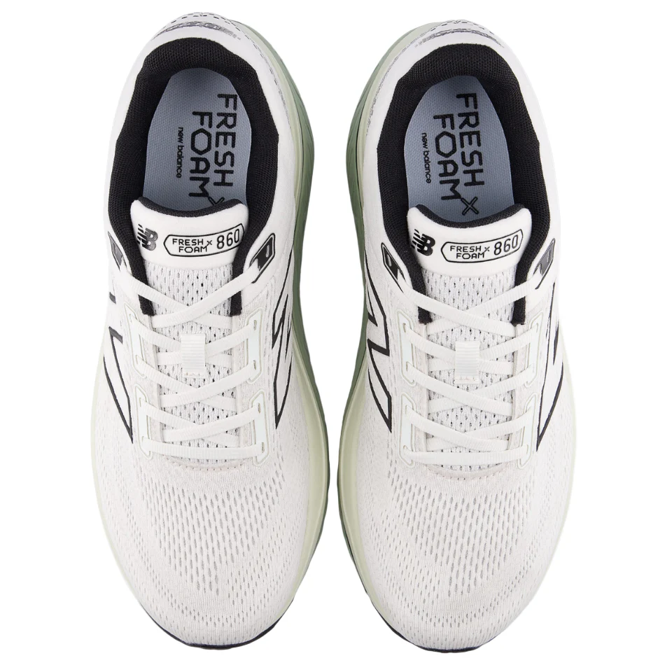 New Balance Men's 860 V14 Running Shoes in Sea Salt/Mineral/Garter Snake AW25 - Image 2
