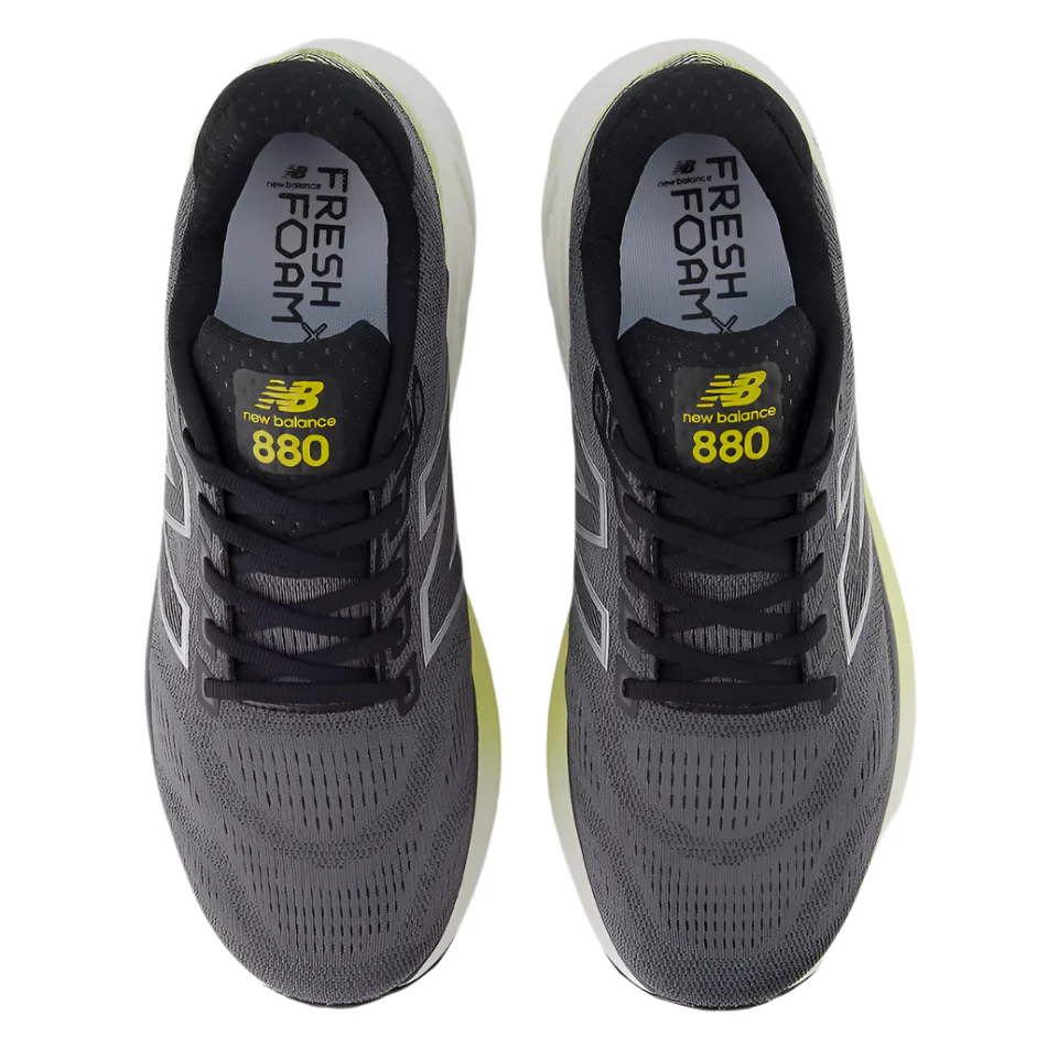 New Balance Men's 880 V15 Running Shoes in Black/Winter Grass/Castlerock AW25 - Image 4