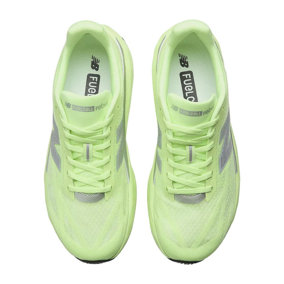 New Balance Men's Fuelcell Rebel v5 Running Shoes in Mint Flash/Lab Green/Silver Metallic AW25 - Image 5