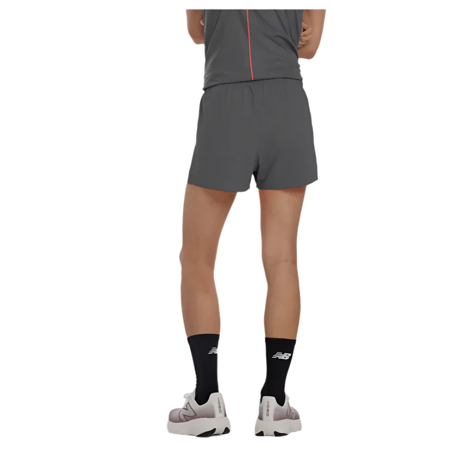 New Balance Men's RC Ultra Light Seamless Split Short 3" in Urgent Red AW25 - Image 2