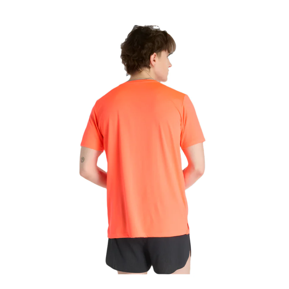 New Balance Men's Sport Essentials Short Sleeved Tee in Urgent Red AW25 - Image 2