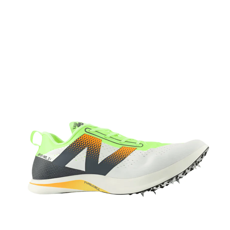 New Balance Unisex FuelCell MD-X V3 Spikes in White SS25