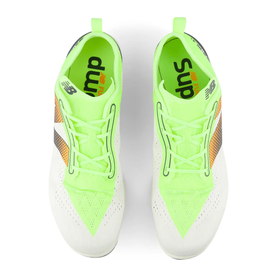 New Balance Unisex FuelCell MD-X V3 Spikes in White SS25 - Image 2
