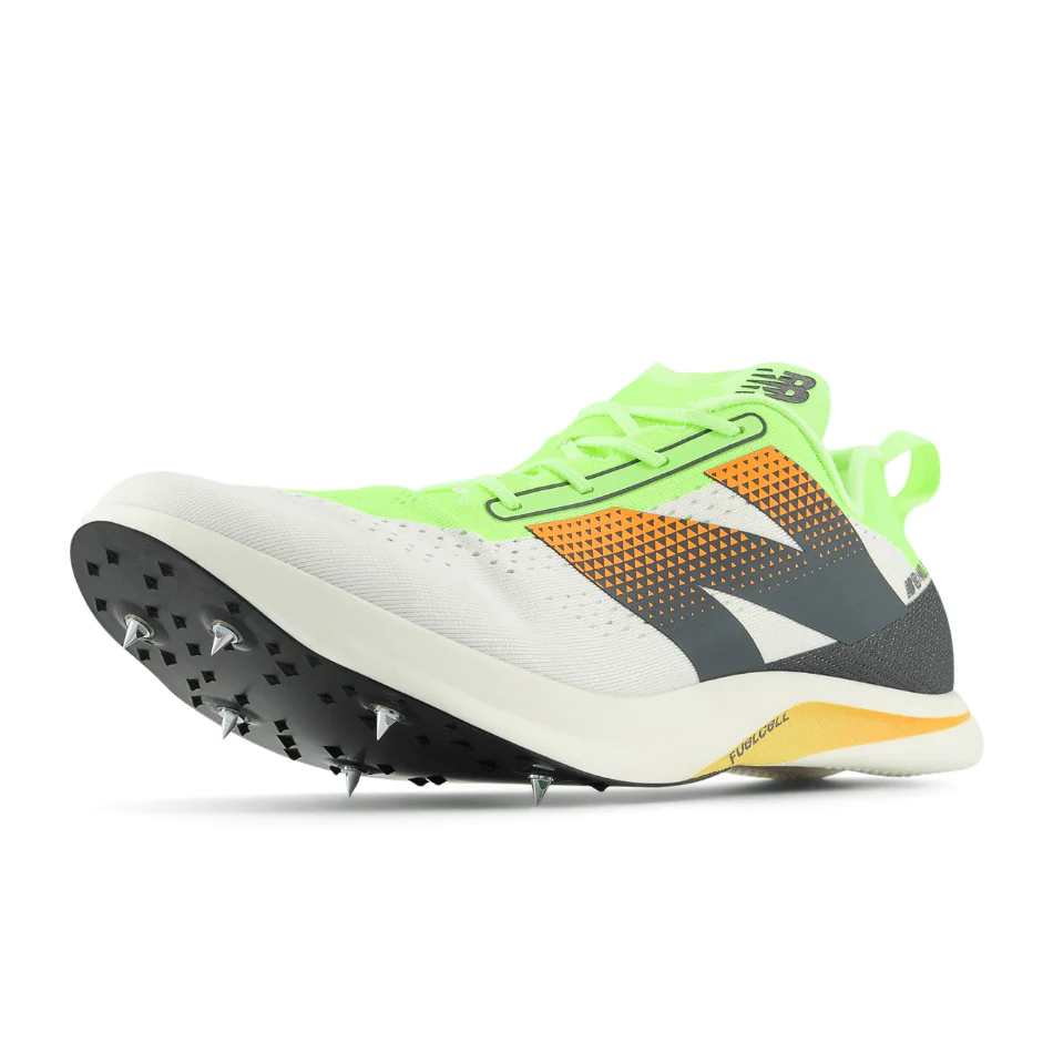 New Balance Unisex FuelCell MD-X V3 Spikes in White SS25 - Image 3