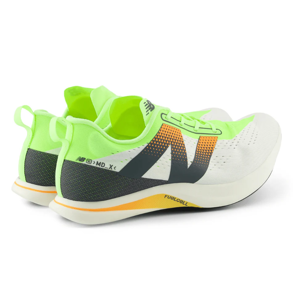 New Balance Unisex FuelCell MD-X V3 Spikes in White SS25 - Image 5