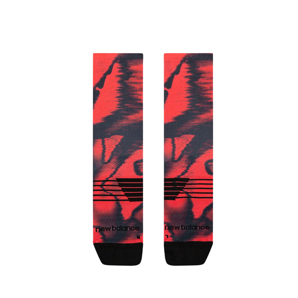 New Balance Unisex Pro Run Sock in Urgent Red AW25 - Image 2