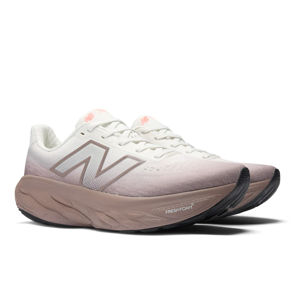 New Balance Women's 1080 v14 Running Shoes in Earth Shadow/Reflection/Urgent Red AW25 - Image 4