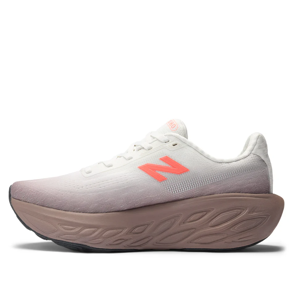 New Balance Women's 1080 v14 Running Shoes in Earth Shadow/Reflection/Urgent Red AW25 - Image 5