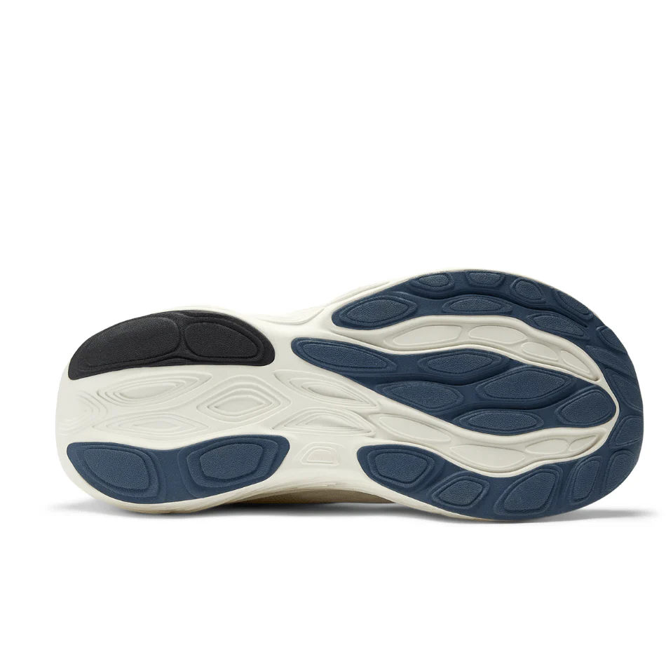 New Balance Women's Fresh Foam X 1080 v14 Running Shoes in Sea Salt/Vintage Indigo/Hot Mango SS25 - Image 4