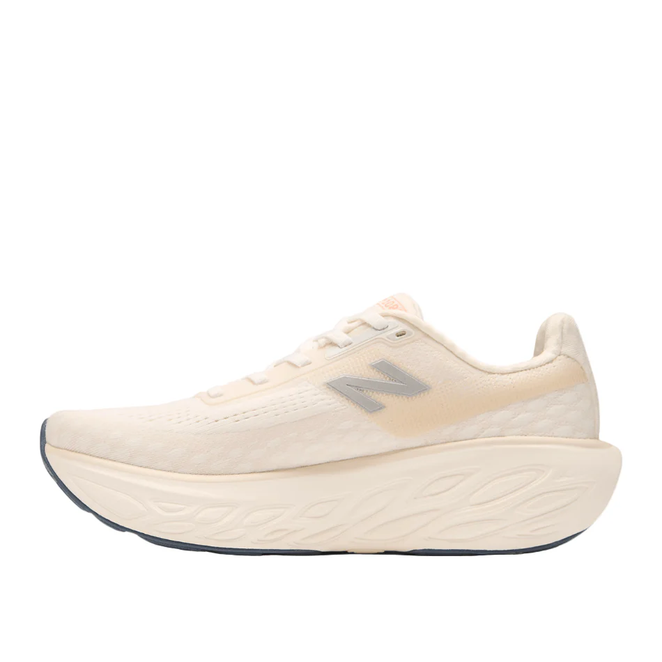 New Balance Women's Fresh Foam X 1080 v14 Running Shoes in Sea Salt/Vintage Indigo/Hot Mango SS25 - Image 5