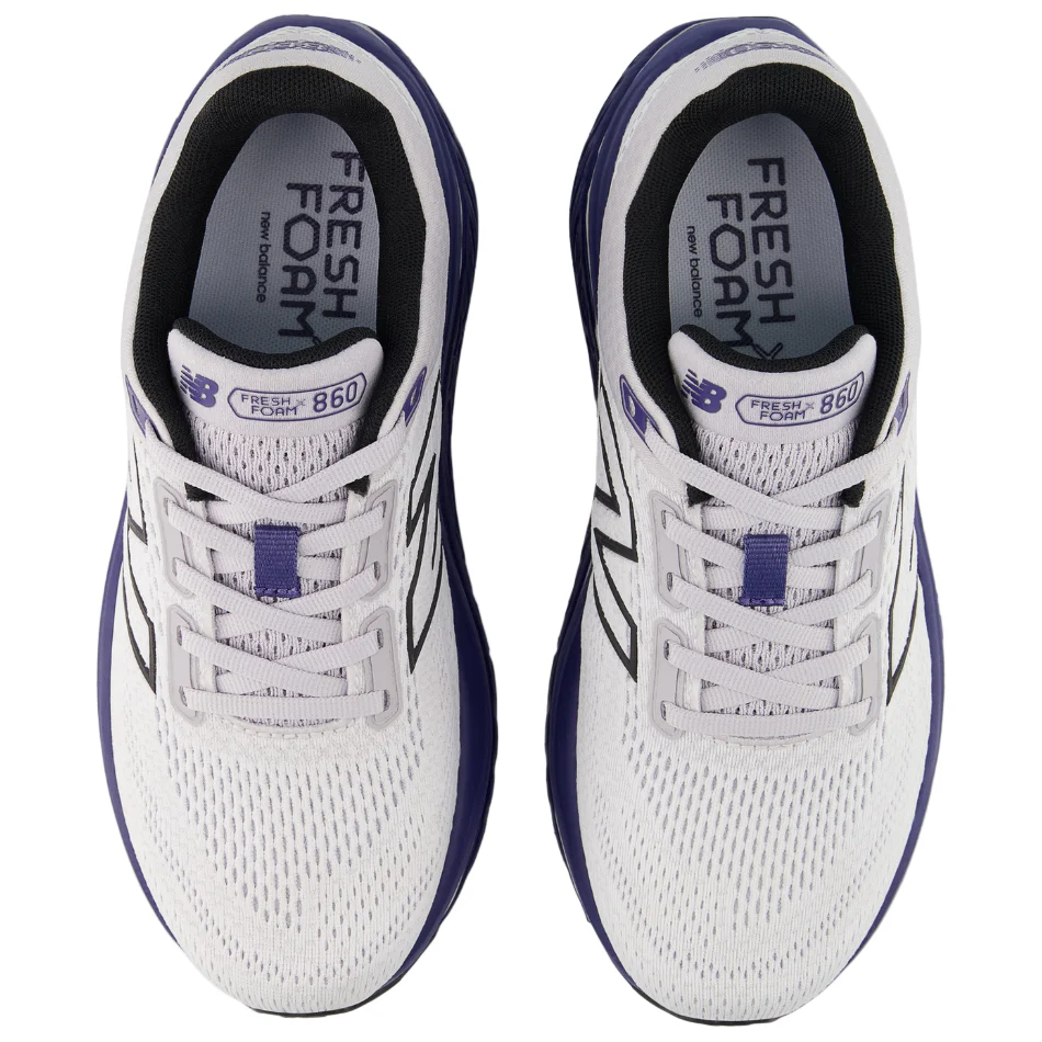 New Balance Women's 860 v14 Running Shoes in NB 103 White/Dream State/Pearl Grey AW25 - Image 2