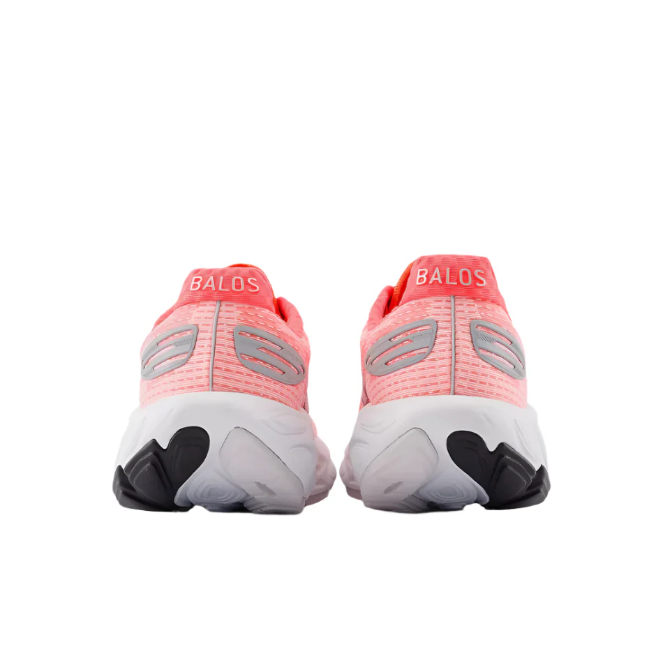 New Balance Women's Balos Running Shoes in Urgent Red/Grey Matter/Silver Metallic AW25 - Image 3