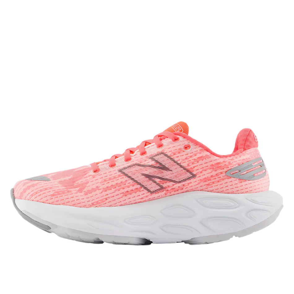 New Balance Women's Balos Running Shoes in Urgent Red/Grey Matter/Silver Metallic AW25 - Image 5