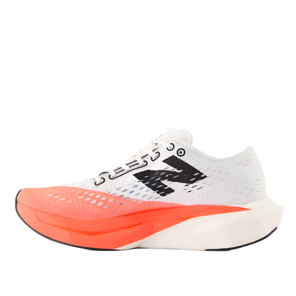 New Balance Women's Fuelcell Supercomp Pacer V2 Running Shoes in Urgent Red/White/Silver Metallic AW25 - Image 6