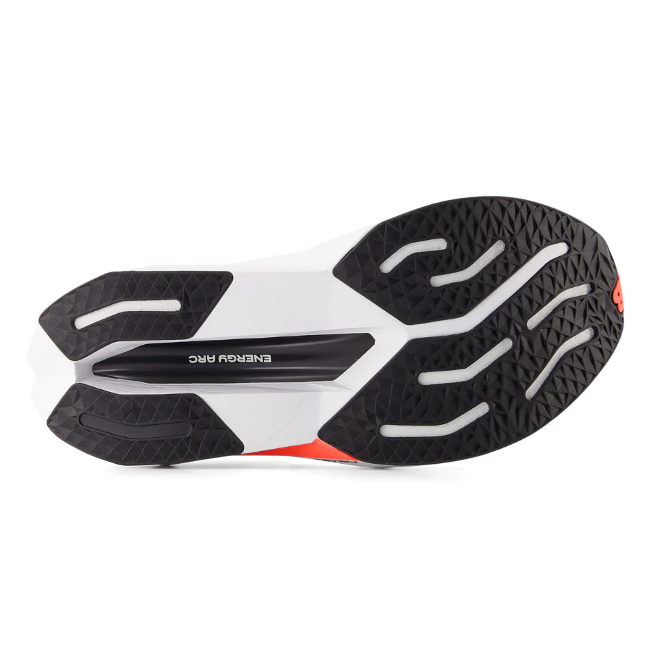 New Balance Women's Fuelcell Supercomp Trainer V3 Running Shoes in Sea Salt/Urgent Red/Black AW25 - Image 2
